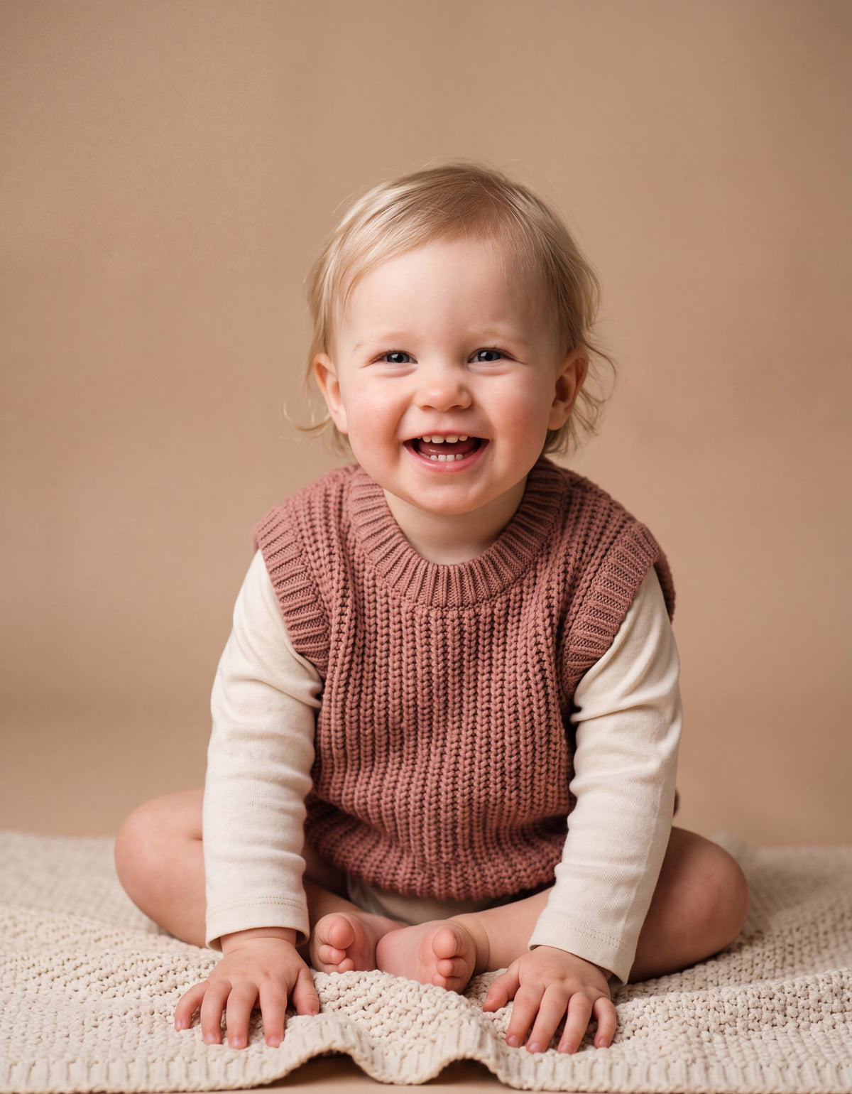 Bebé sonriendo, cuentos personalizados de 0 a 3 años
