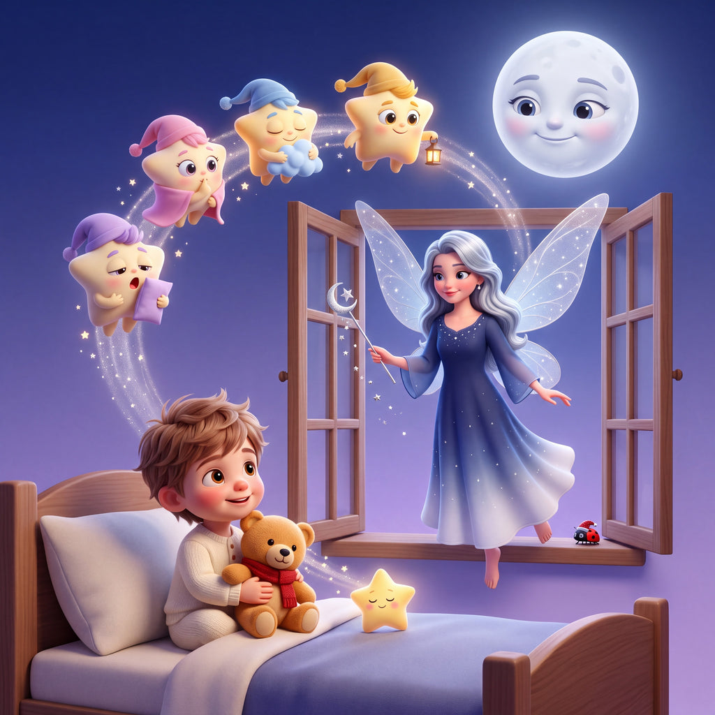 Portada del cuento personalizado Duerme ya en su cama, versión niño