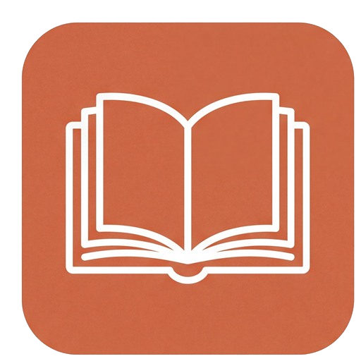 Icono de libro abierto: cuentos escritos por una maestra